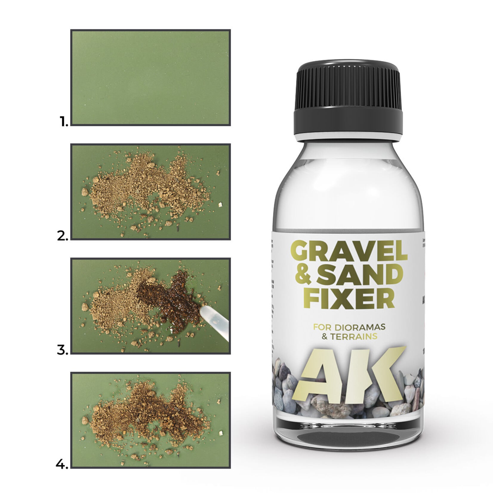 Gravel & Sand Fixer - AK Interactive