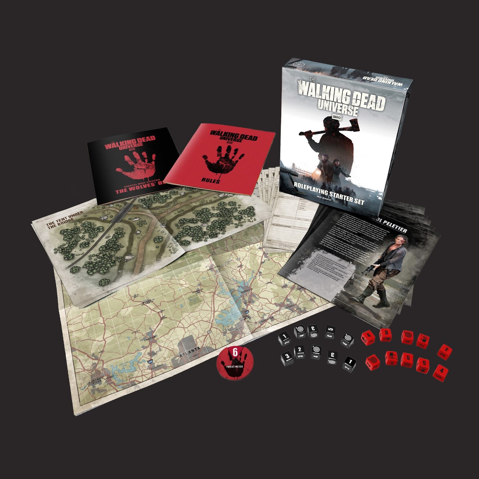 Free League The Walking Dead Universe Roleplaying Starter Set (ENG)