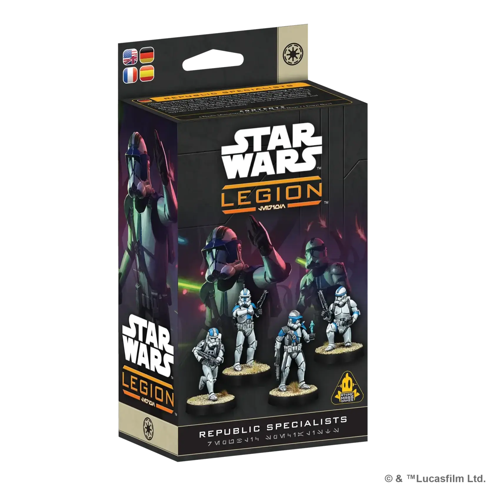 Republic Specialists  (ML) -Star Wars: Legion pre-order (launches on June 5)
