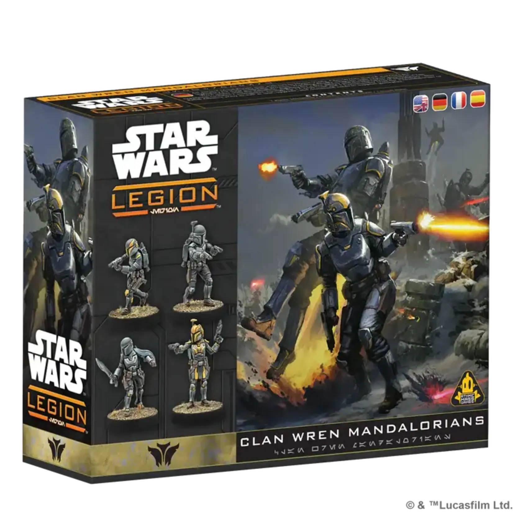 Clan Wren Mandalorians (ML) -Star Wars: Legion