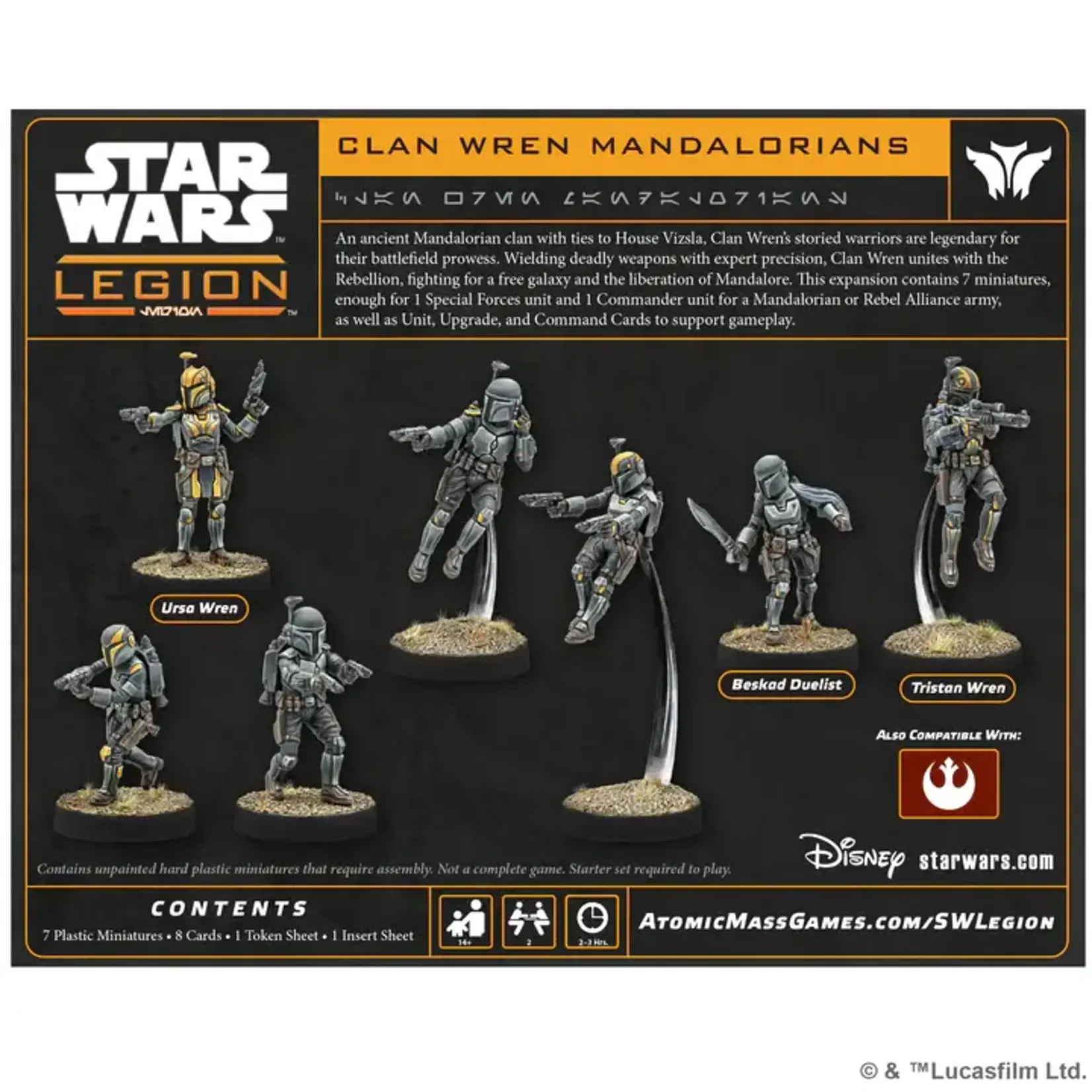 Clan Wren Mandalorians (ML) -Star Wars: Legion