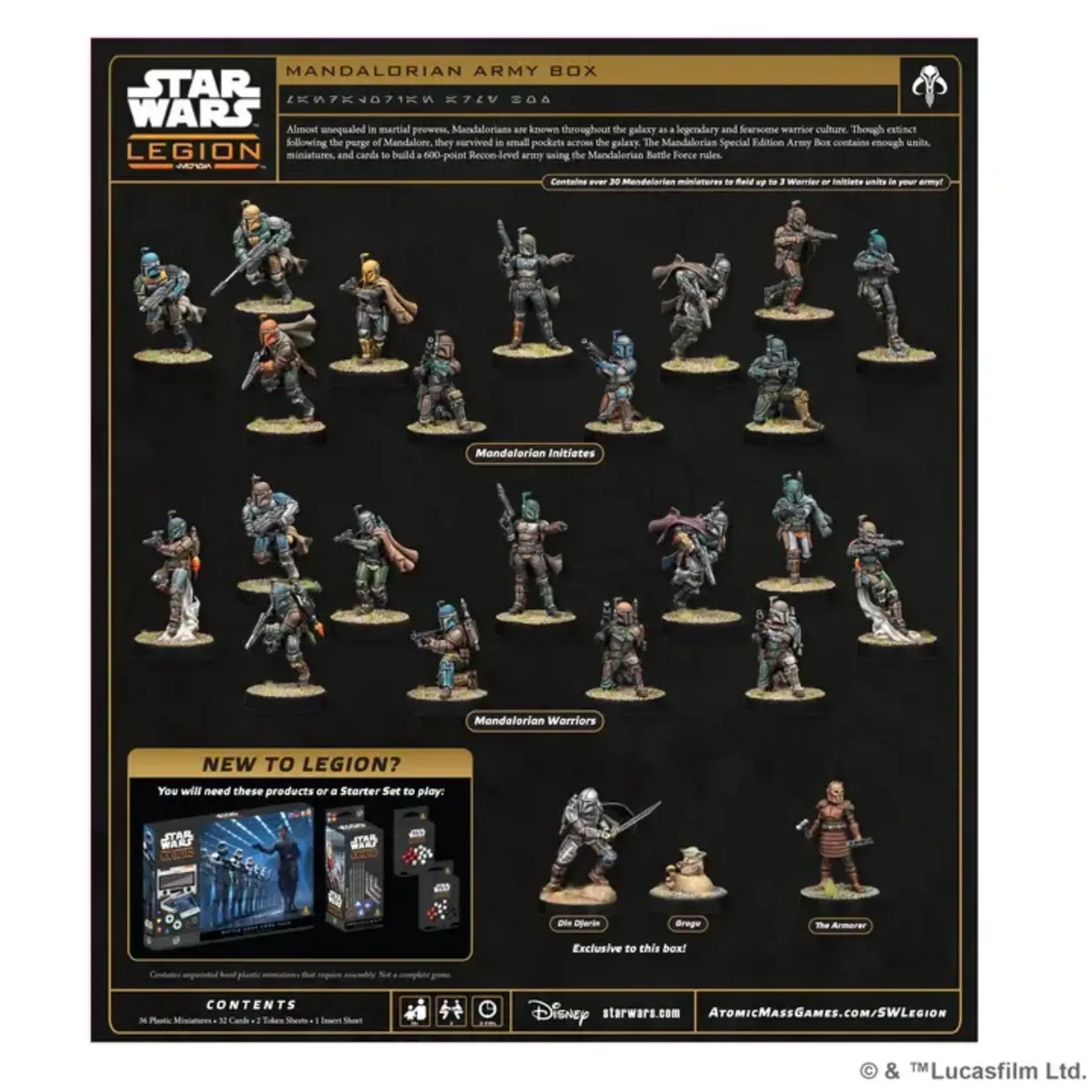 Boîte d’Armée Édition Spéciale Mandalorienne (ML) - Star Wars: Legion