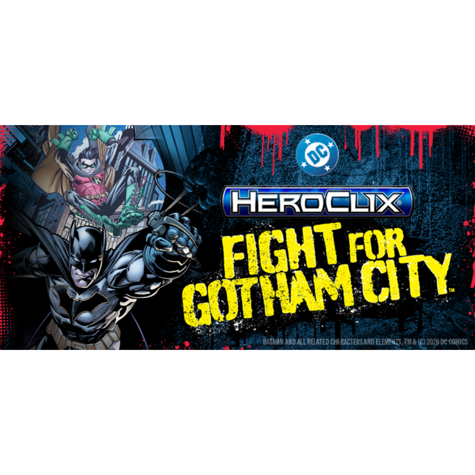 Heroclix: Pré-lancement Fight for Gotham City - 2 juillet 18:30