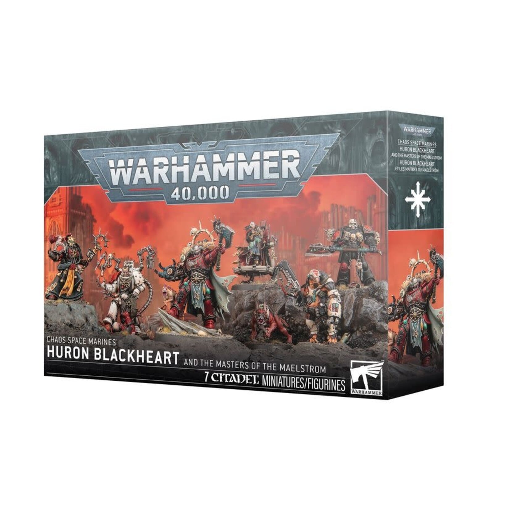 Games Workshop Huron Blackheart and the Masters of the Maelstrom - Chaos Space Marines - Warhammer 40,000