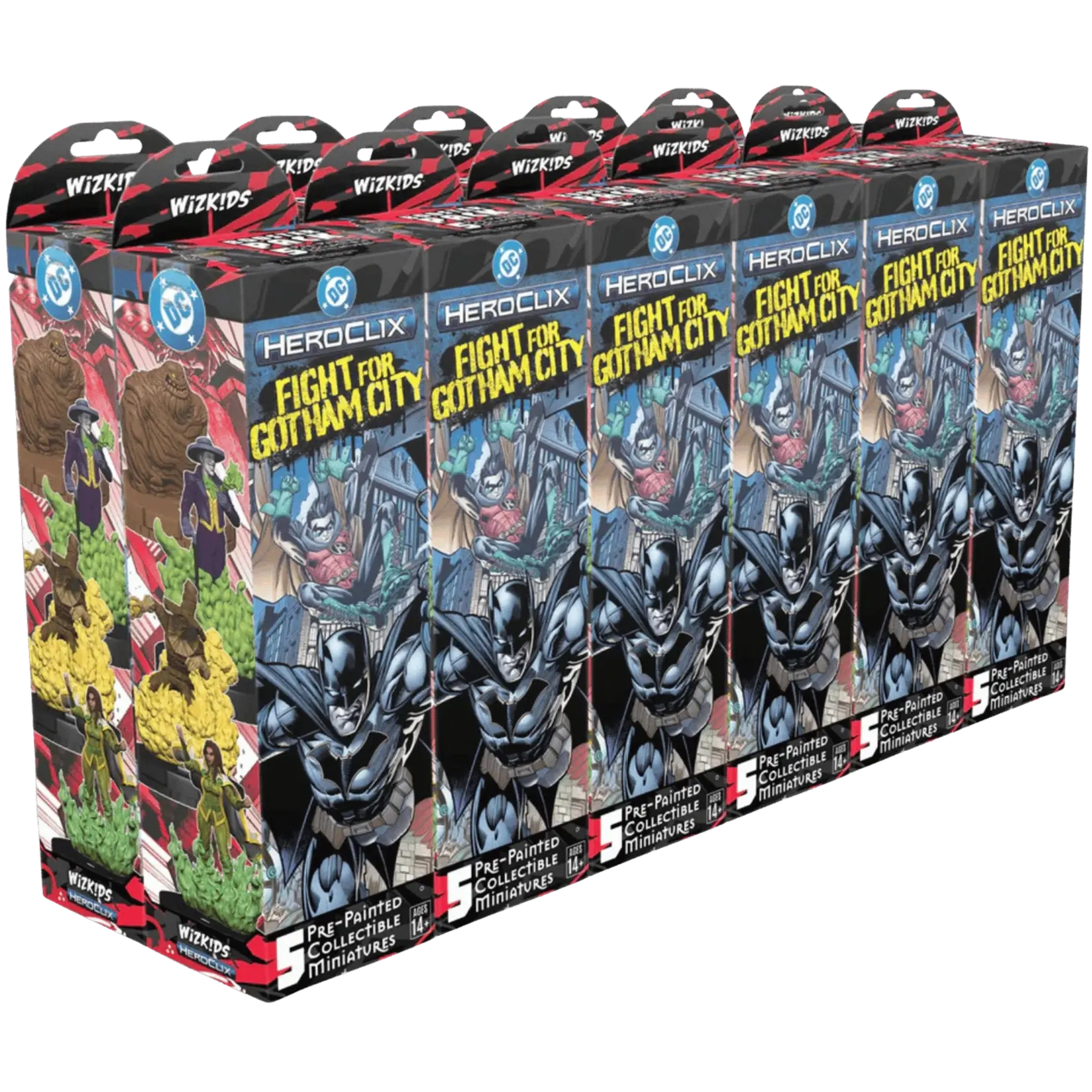WizKids Brique de 12 Boosters DC Heroclix: Fight for Gotham City (ENG) précommande (lancement le 8 juillet)
