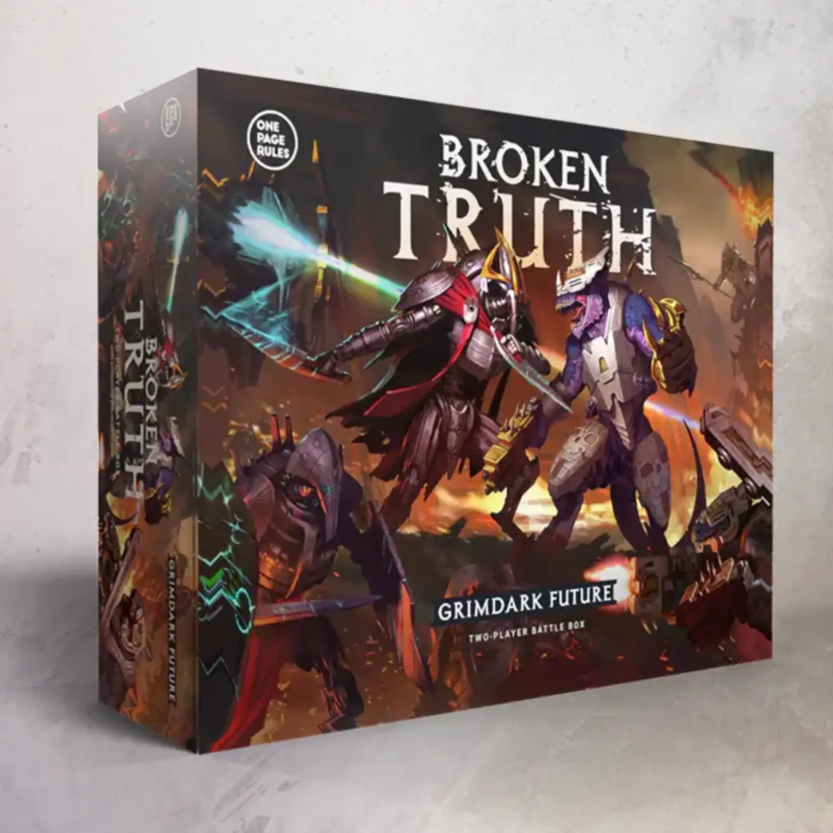 One Page Rules Broken Truth Grimdark Future Two-Player Battle Box - One Page Rules (ML)
