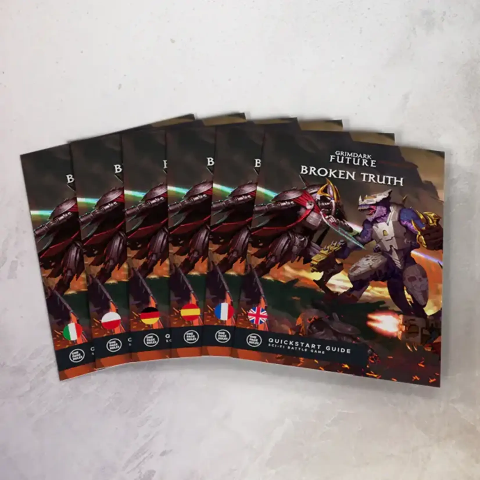 One Page Rules Broken Truth Grimdark Future Two-Player Battle Box - One Page Rules (ML)