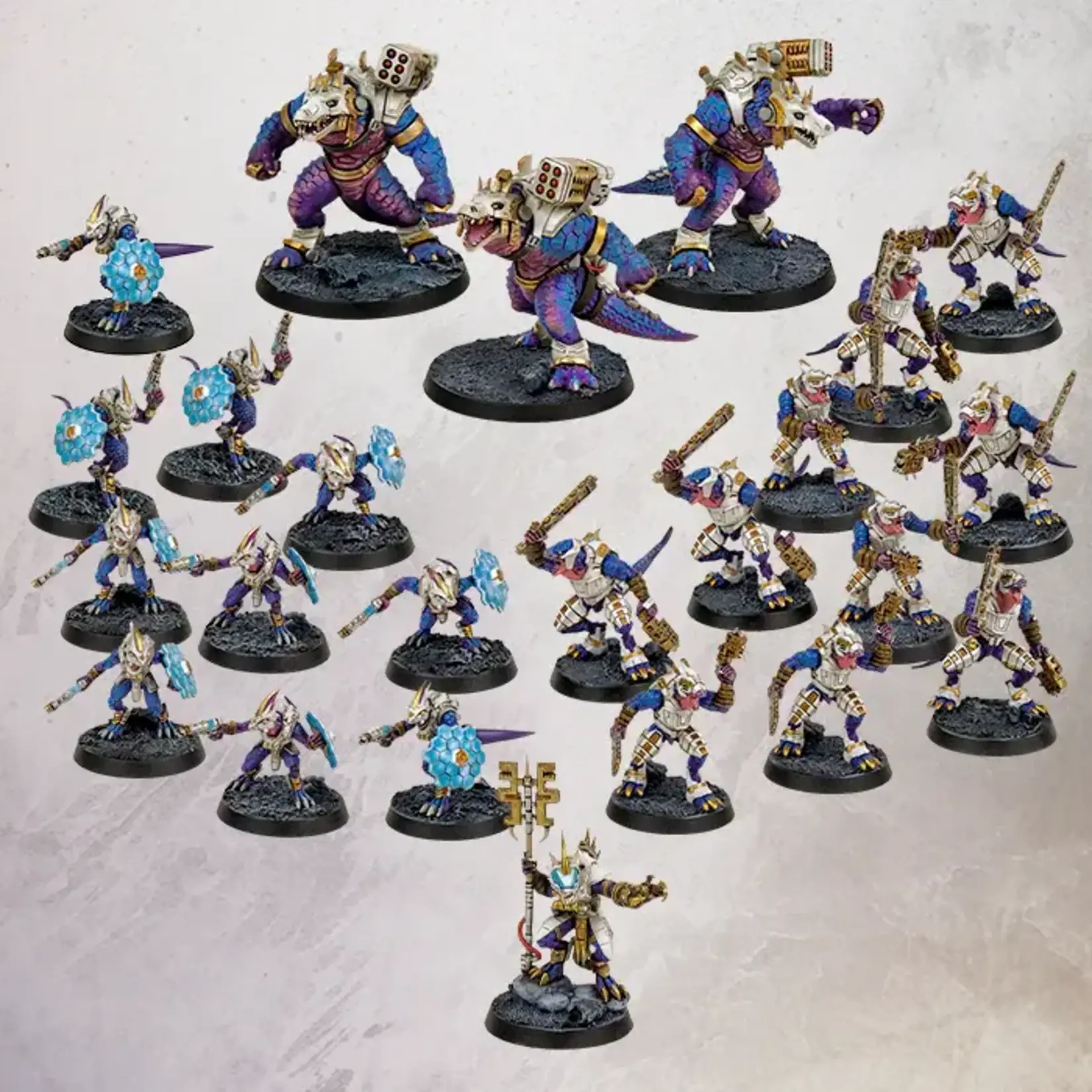 One Page Rules Saurian Starhost Core Faction Set - Grimdark Future