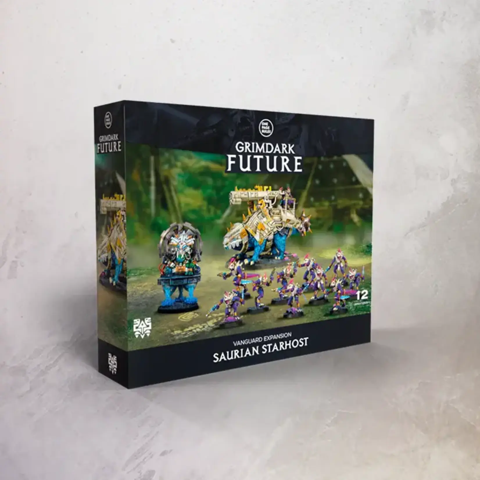 One Page Rules Saurian Starhost Vanguard Expansion - Grimdark Future