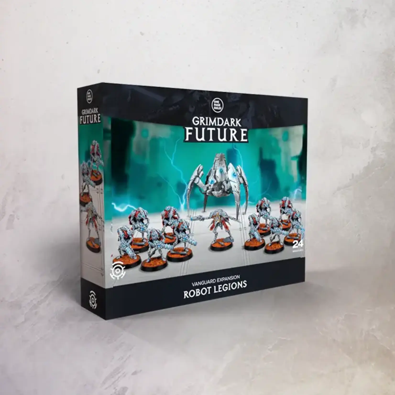 One Page Rules Robot Legions Vanguard Expansion - Grimdark Future