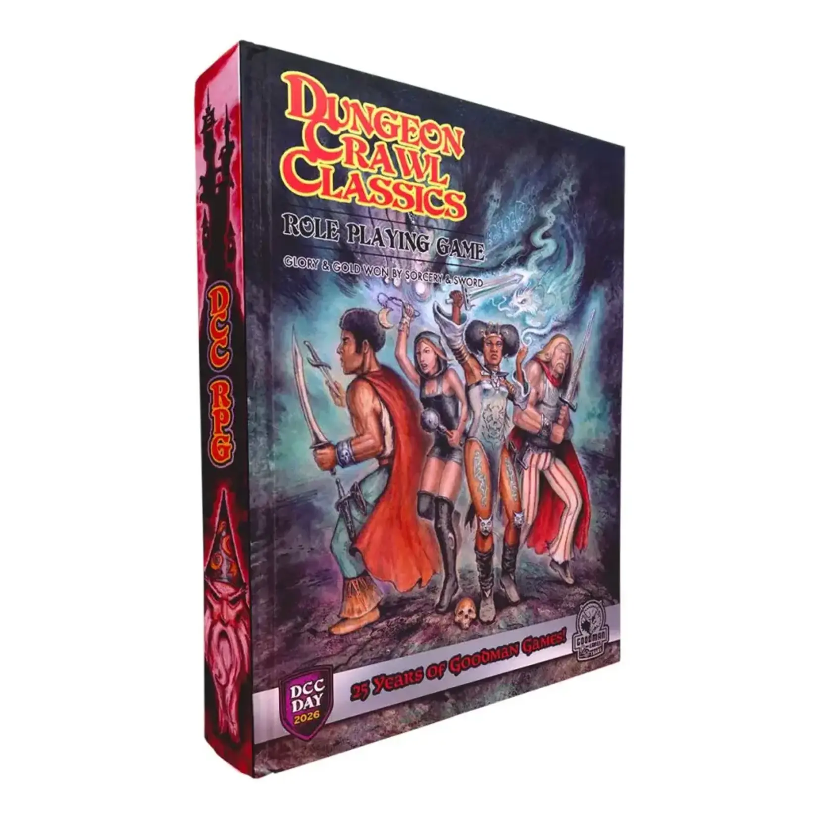 Goodman Games Dungeon Crawl Classics Role-Playing Game, 25th Anniversary HC Exclusive (ENG)