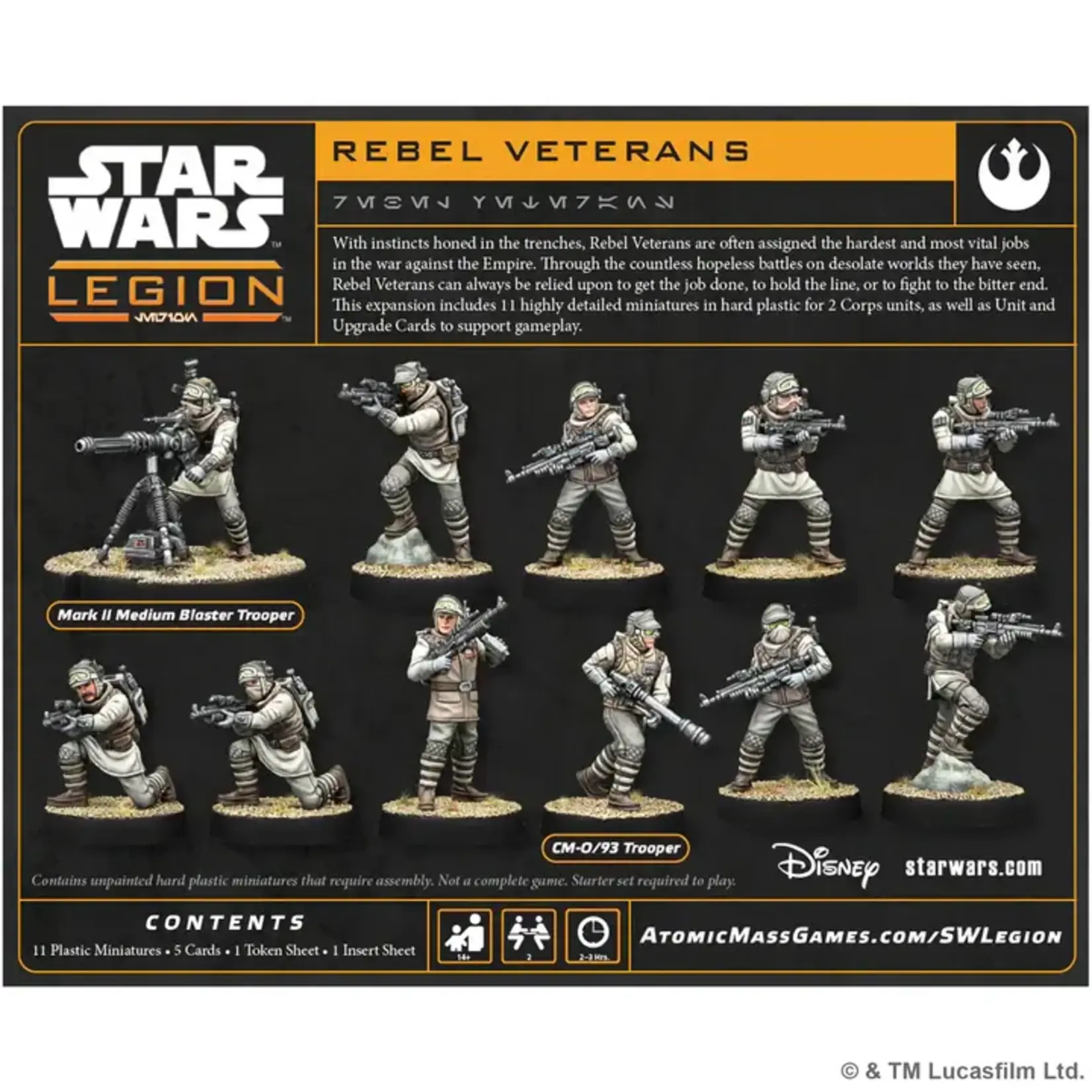 Rebel Veterans  (ML) - Star Wars: Legion