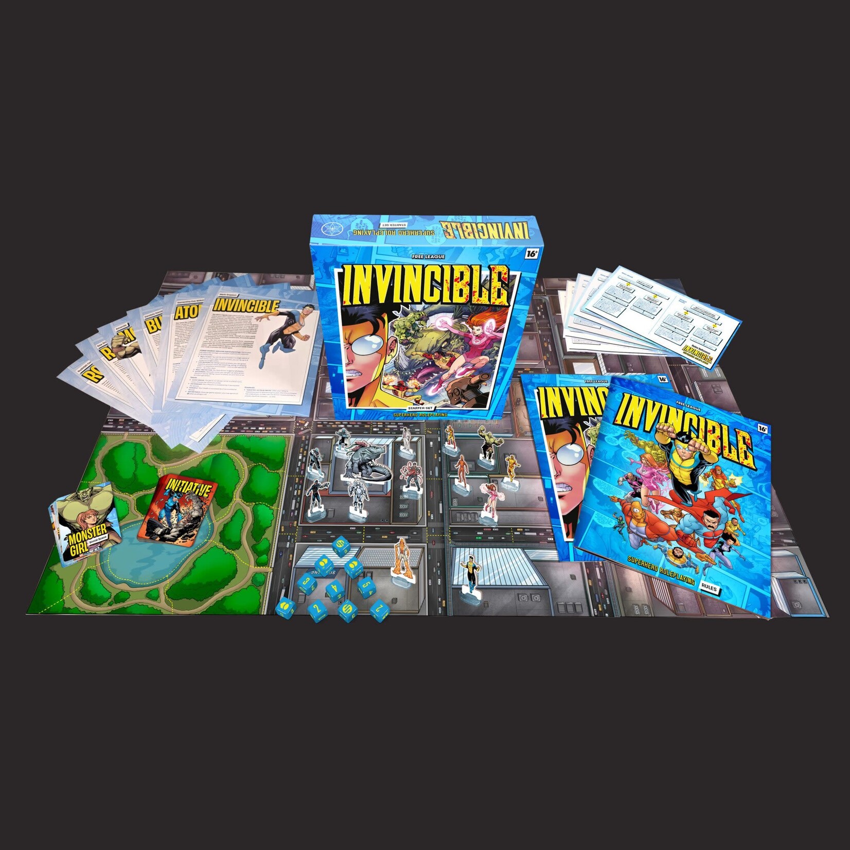 Free League Starter Set - Invincible Superhero Roleplaying (ENG)