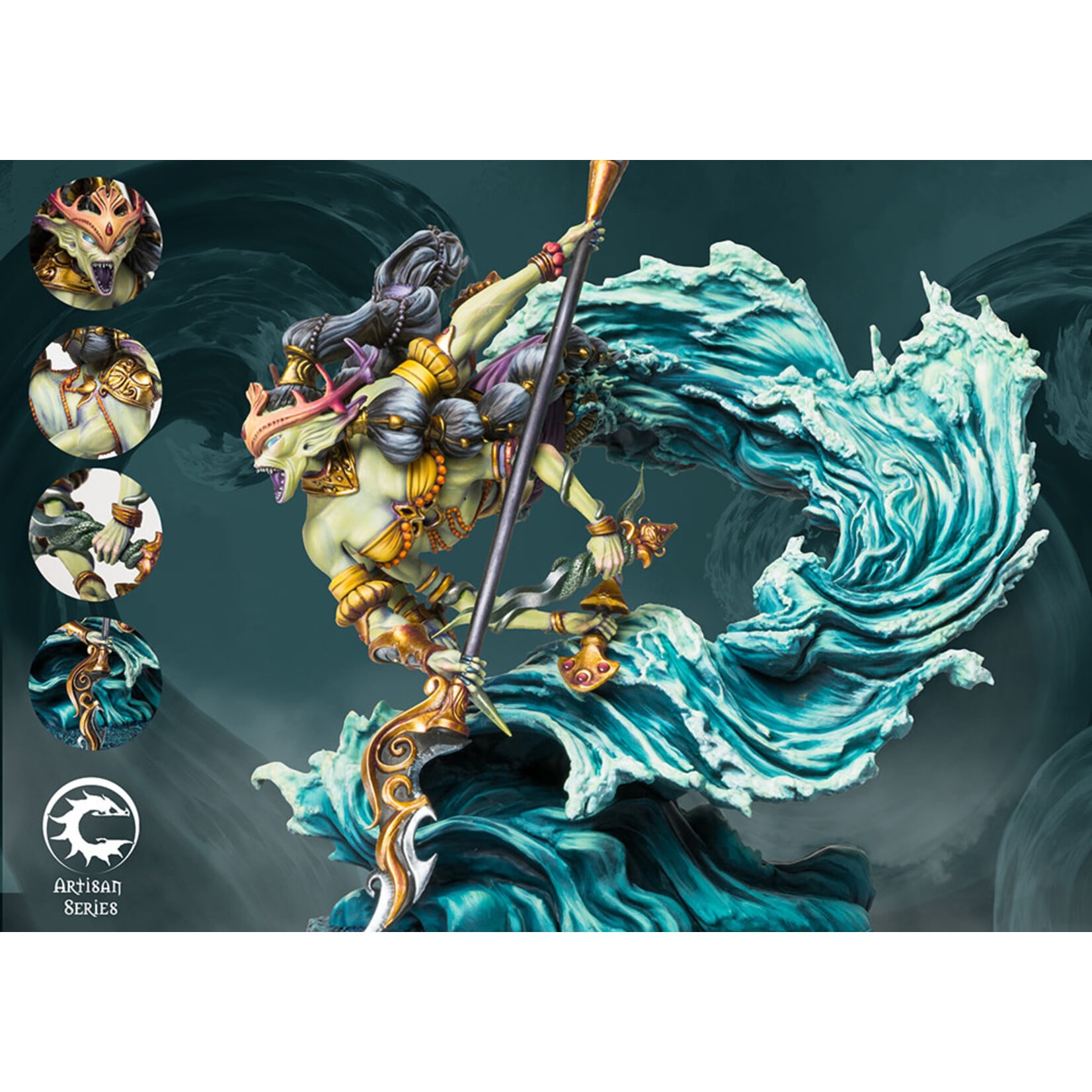 Para Bellum Games Marid Shaytan - Sorcerer Kings - Conquest Artisan Series
