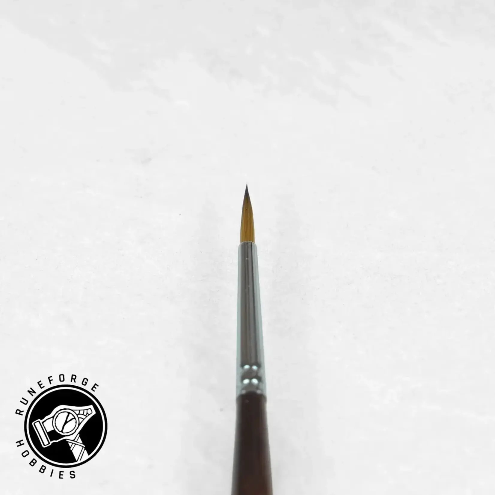 Runeforge Hobbies Pinceau taille 2 en martre Kolinsky premium de Runeforge Hobbies