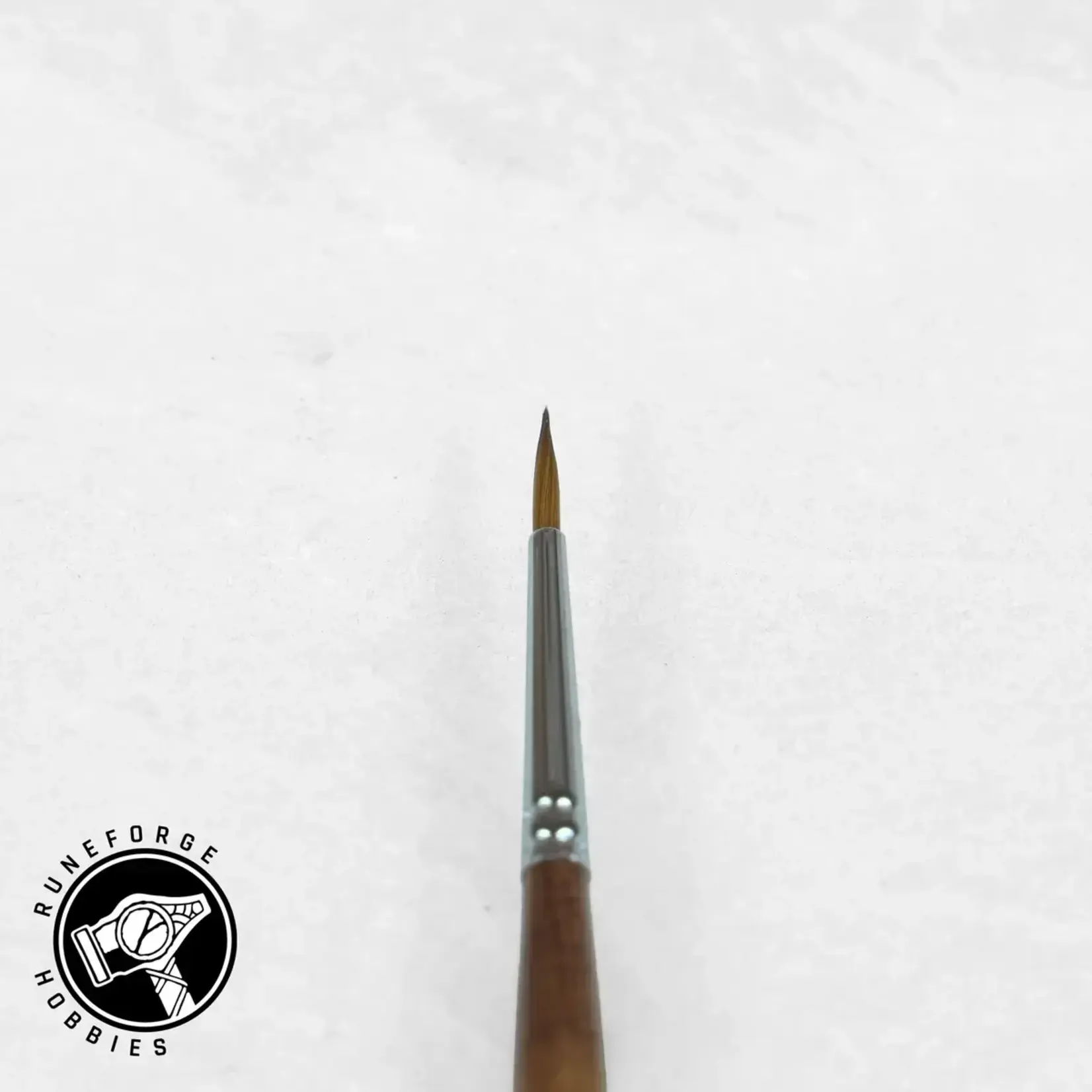 Runeforge Hobbies Pinceau taille 1 en martre Kolinsky premium de Runeforge Hobbies