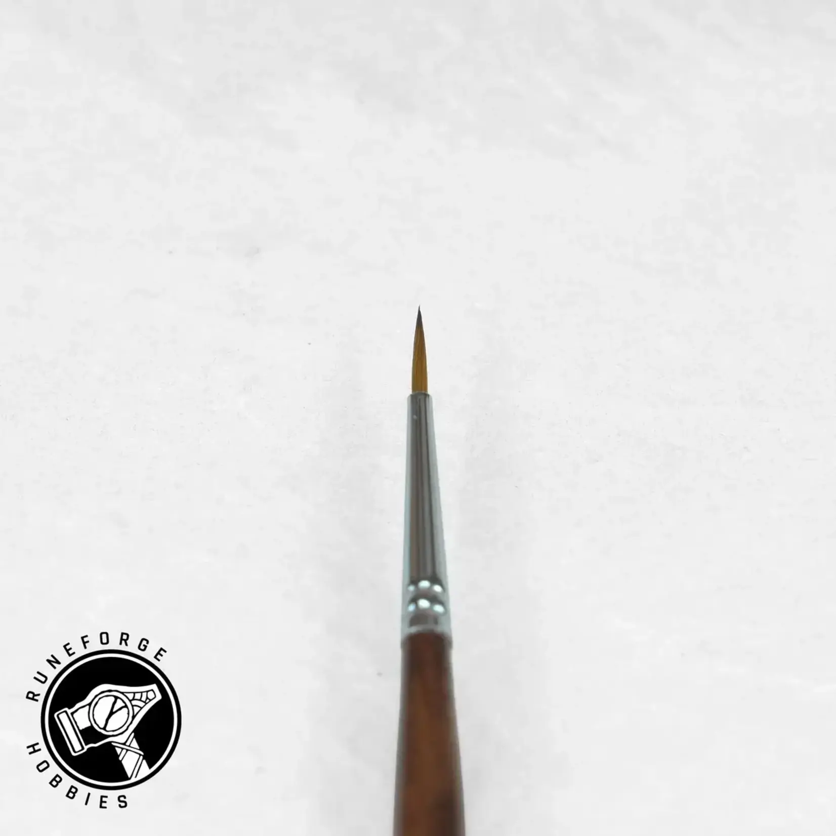 Runeforge Hobbies Pinceau taille 0 en martre Kolinsky premium de Runeforge Hobbies