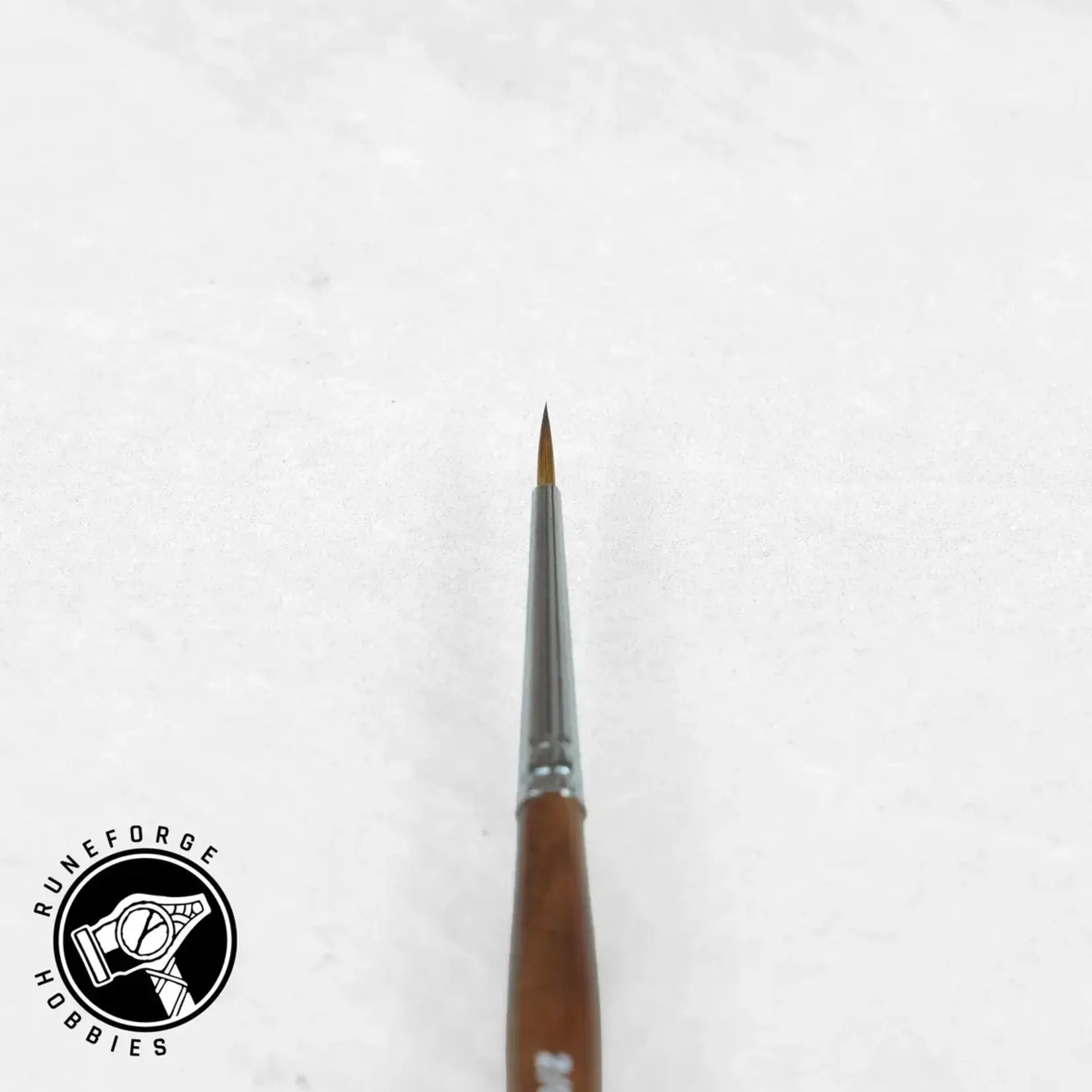 Runeforge Hobbies Pinceau taille 2/0 en martre Kolinsky premium de Runeforge Hobbies