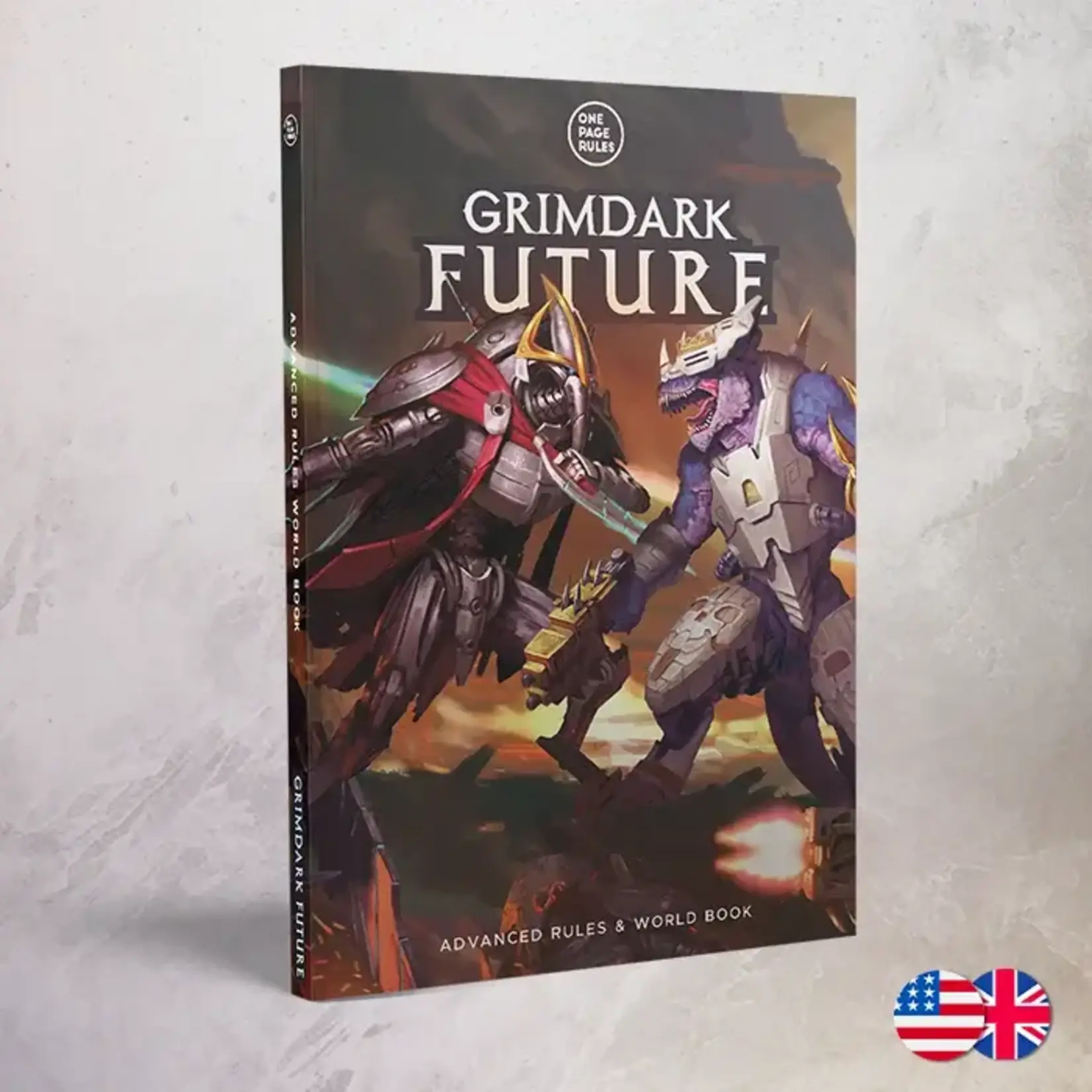 One Page Rules Grimdark Future: Advanced Rules & World Book (ENG)