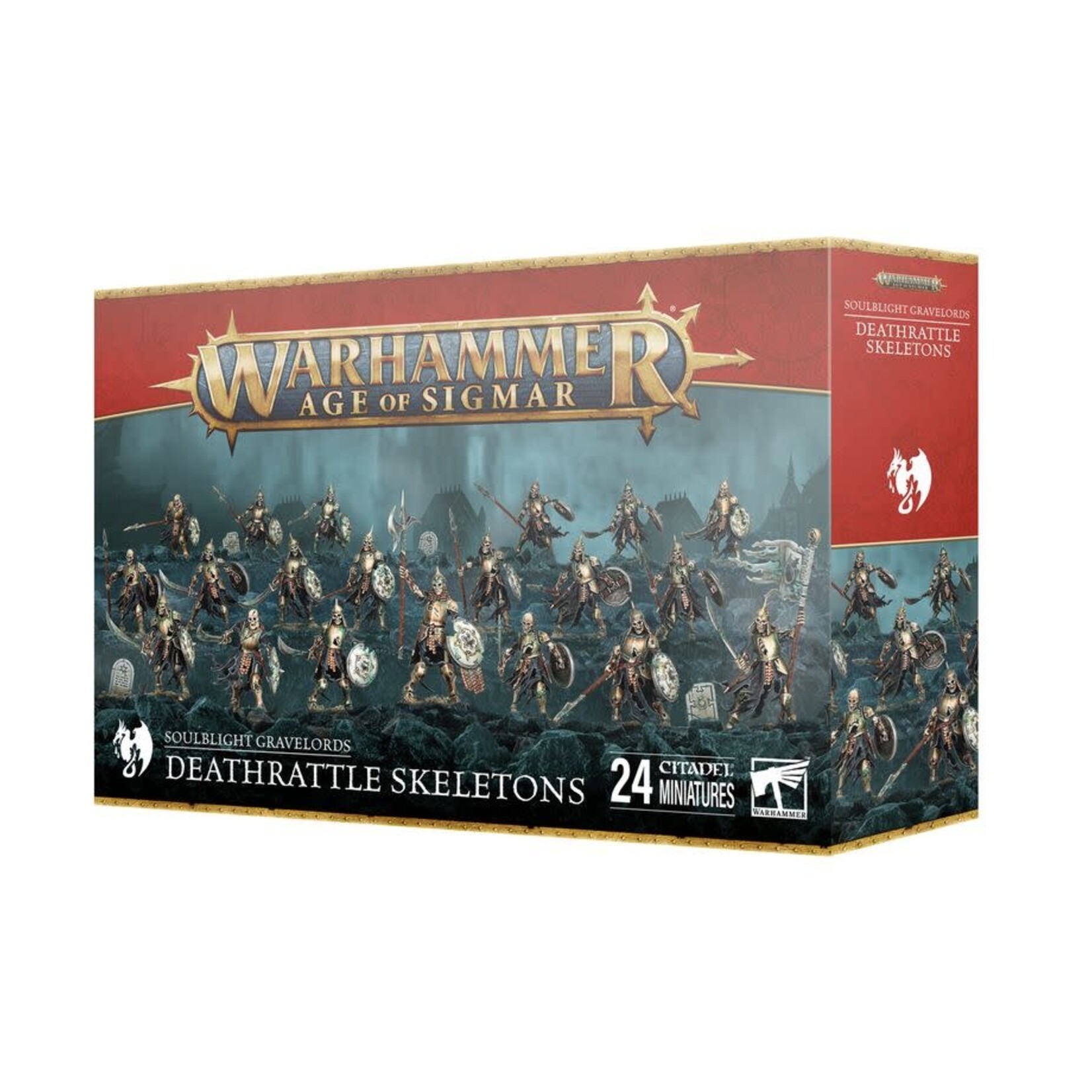 Games Workshop Deathrattle Skeletons - Soublight Gravelords - Warhammer Age of Sigmar