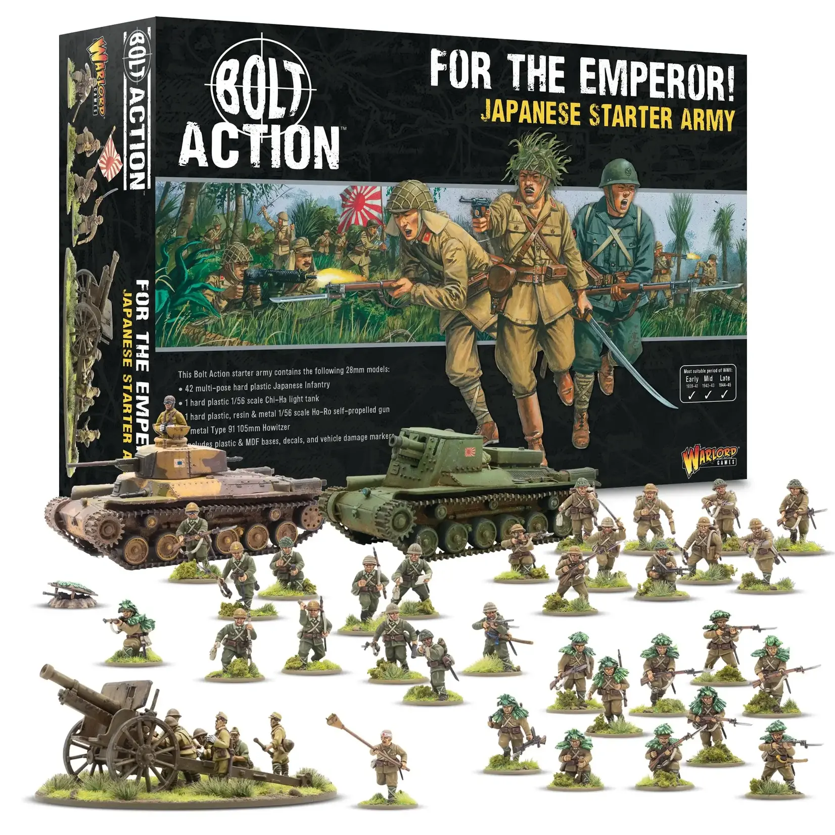 Warlord Games For the Emperor! Japanese Starter Army - Bolt Action