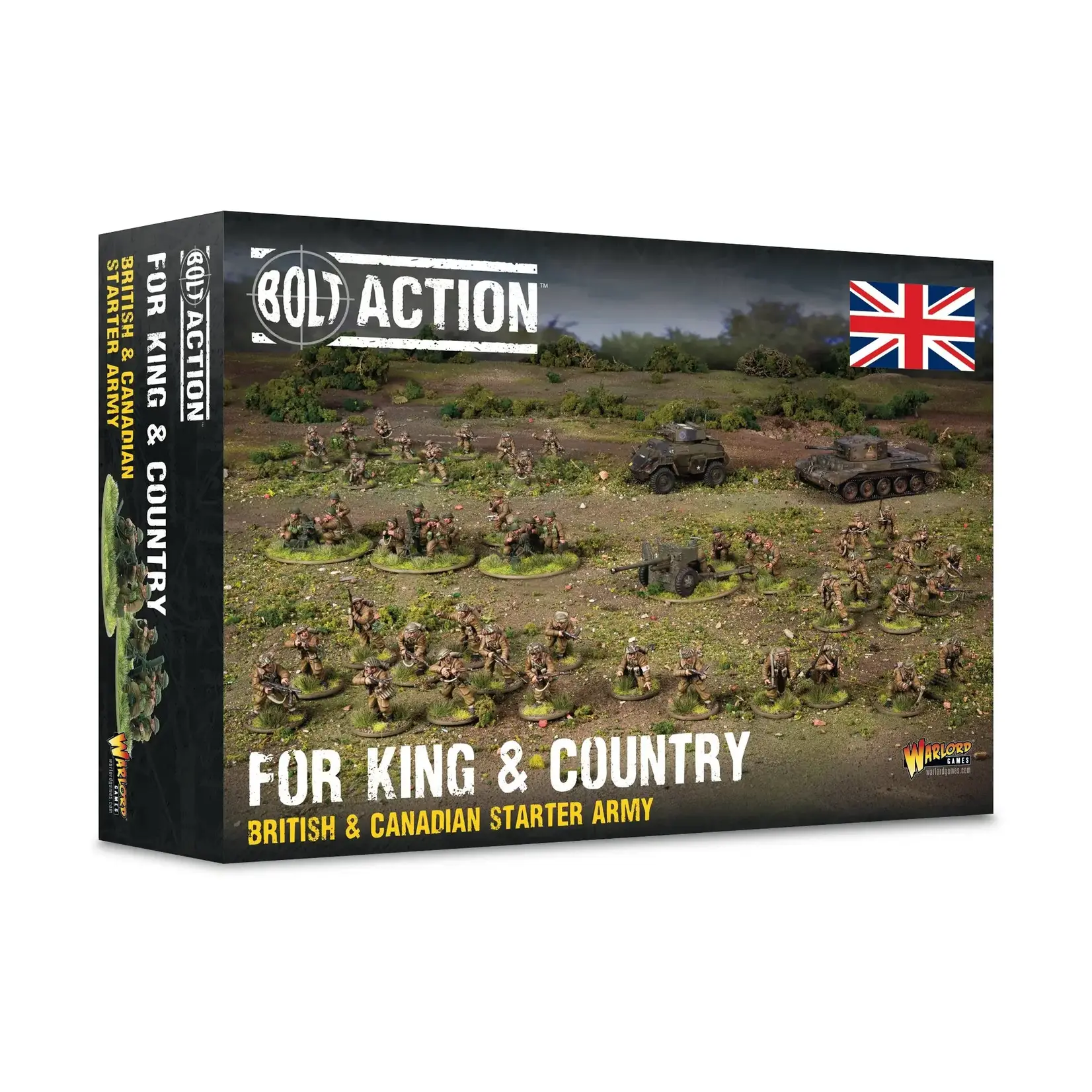 Warlord Games For King & Country: British & Canadian Starter Army - Bolt Action