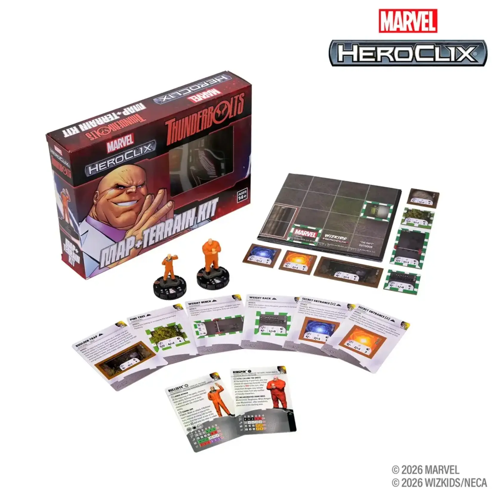 WizKids Map + Terrain Kit Marvel Thunderbolts - Heroclix