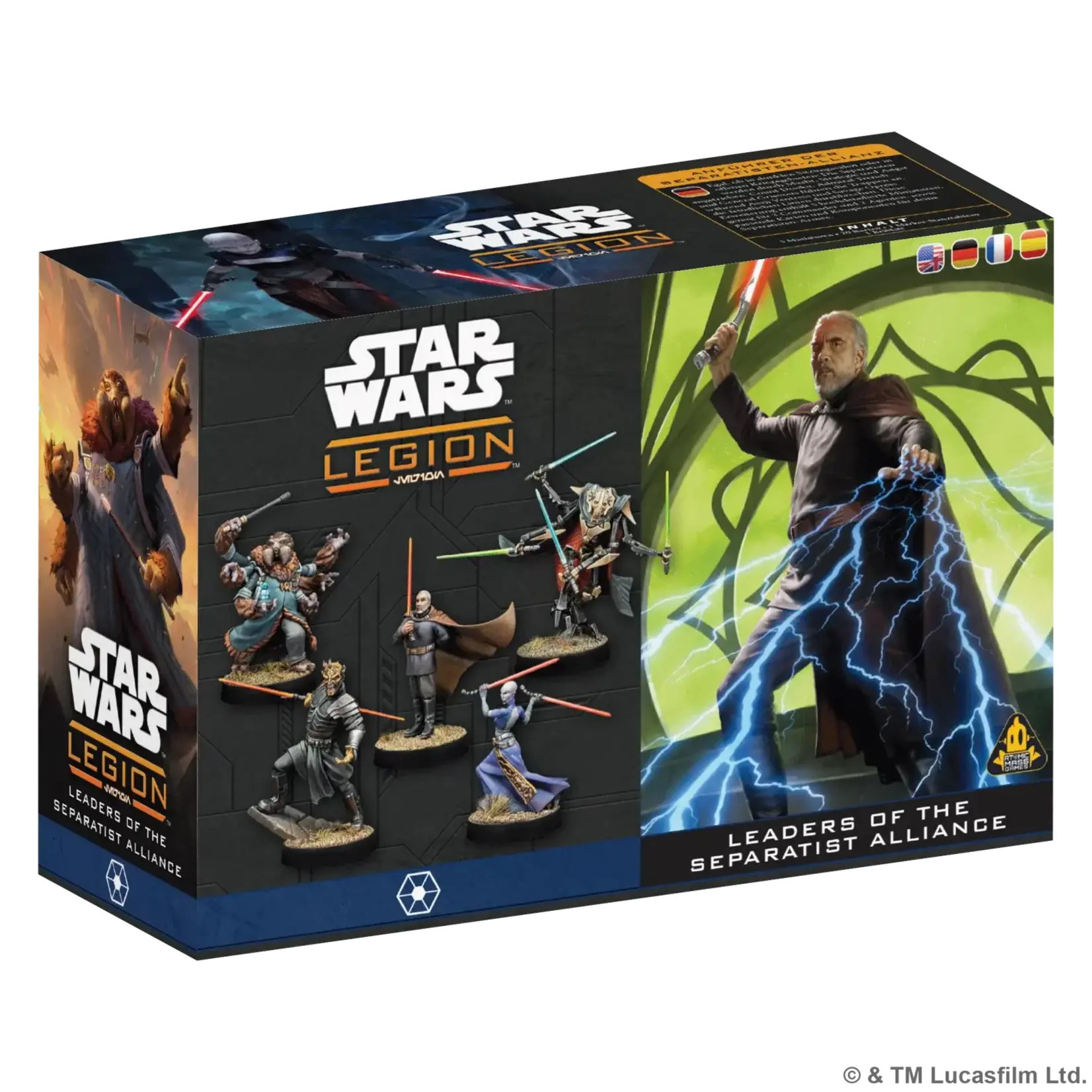 Leaders of the Separatist Alliance - Star Wars: Legion (ML)
