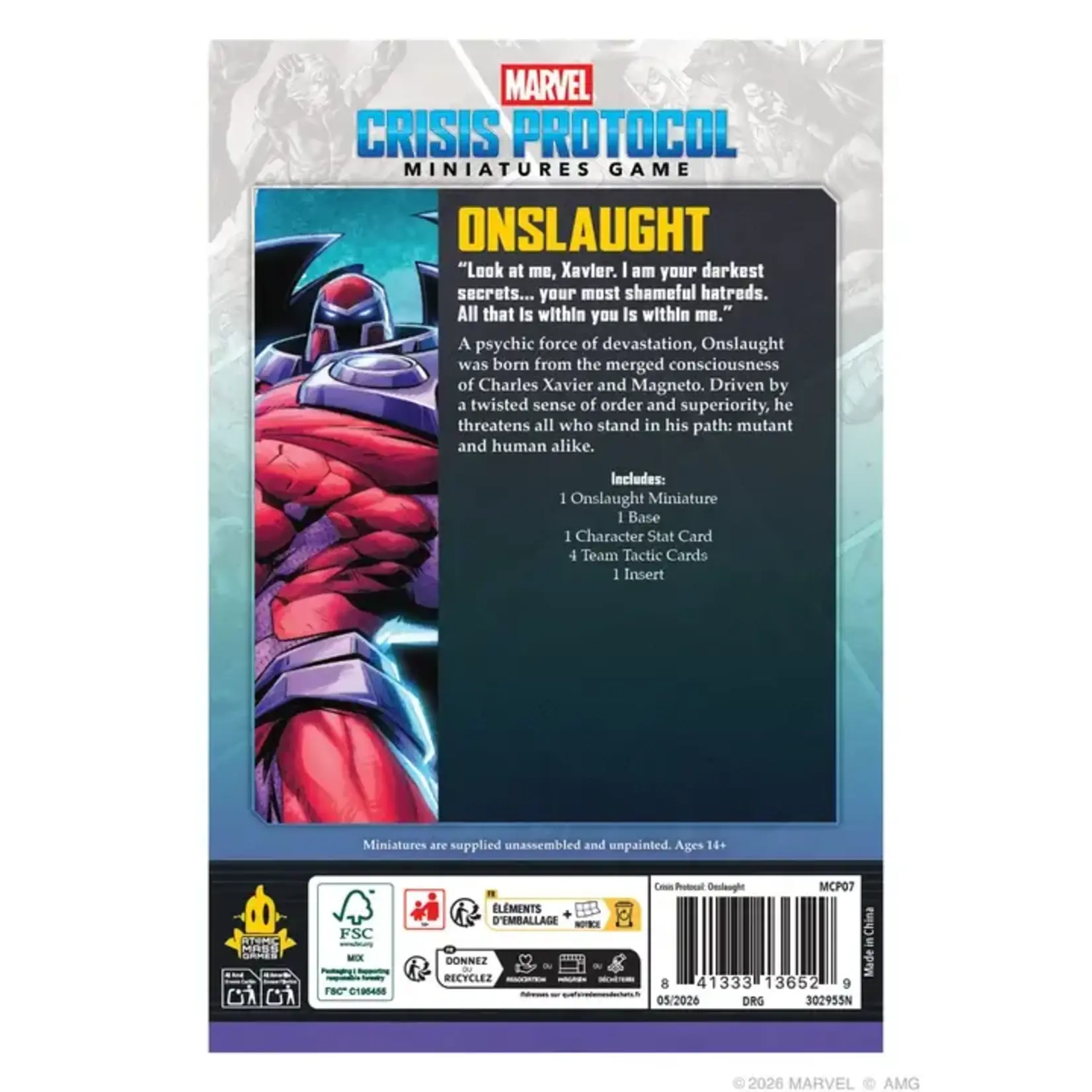 Onslaught - Character Pack (ML) -Marvel: Crisis Protocol