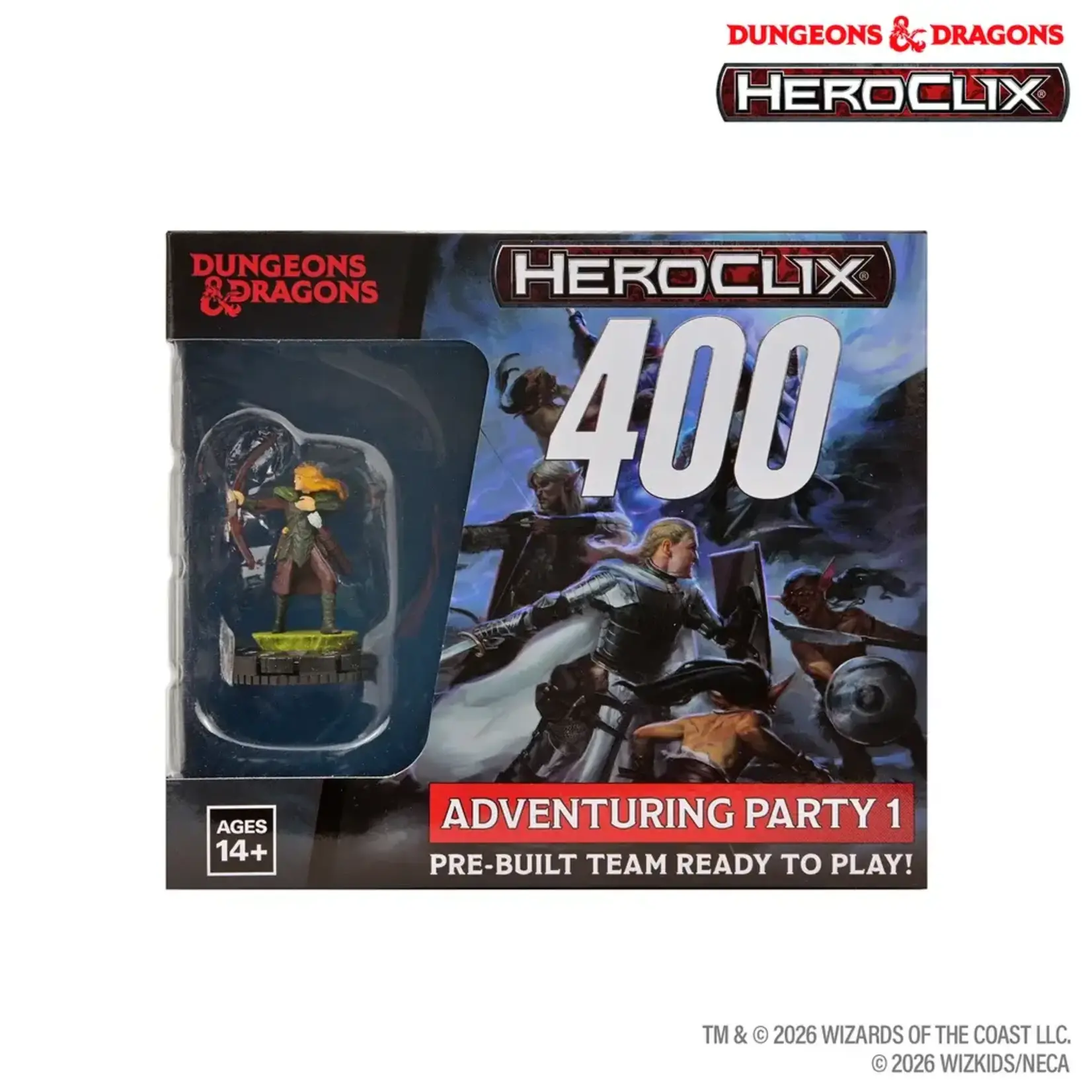 WizKids Heroclix 400: Adventuring Party 1, Dungeons & Dragons Series One - Heroclix