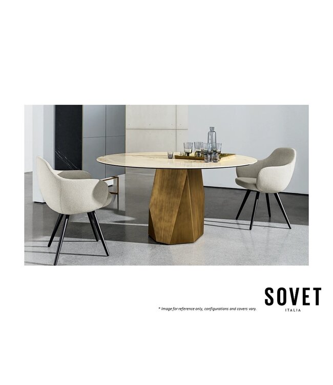 SOVET DEOD ROUND DINING TABLE.