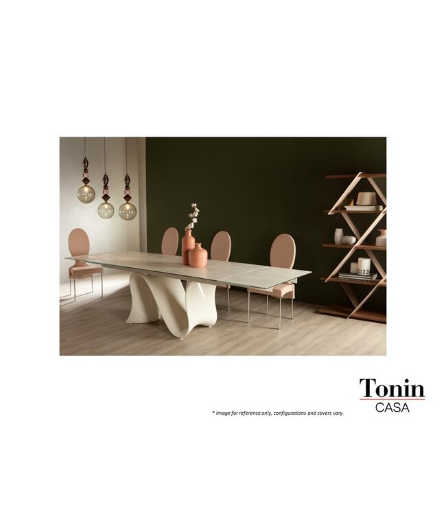 WAVE RECTANGULAR DINING TABLE.