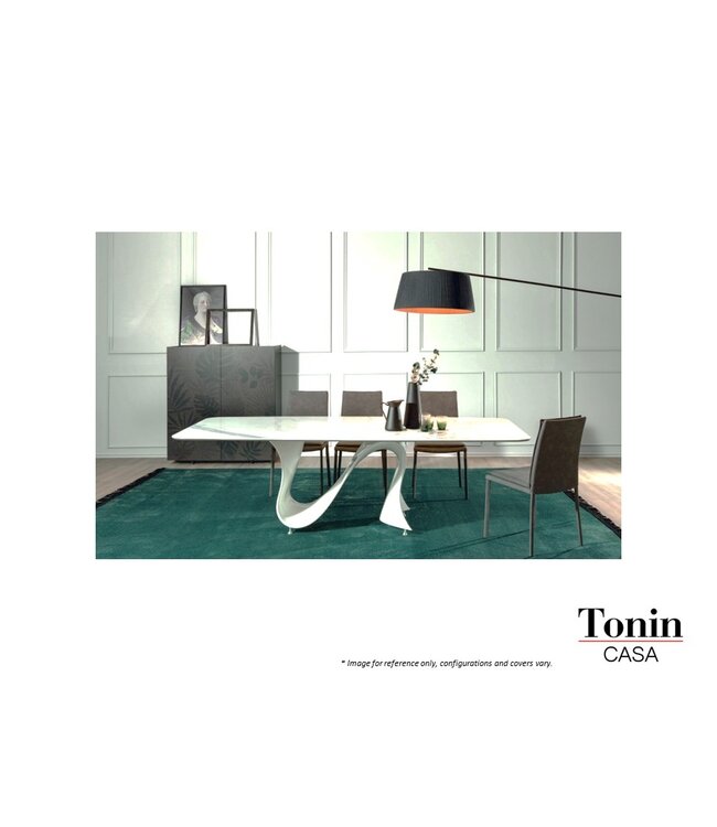 WAVE RECTANGULAR DINING TABLE.