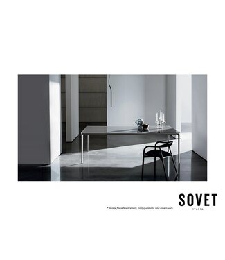 SOVET SLIM RECTANGULAR DINING TABLE 160.