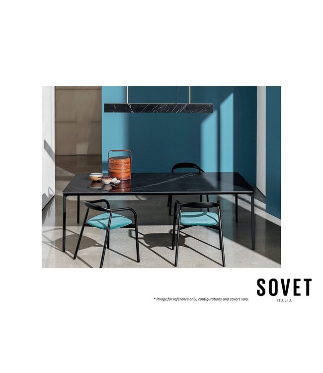 SLIM RECTANGULAR DINING TABLE.