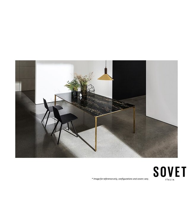 SLIM RECTANGULAR DINING TABLE.