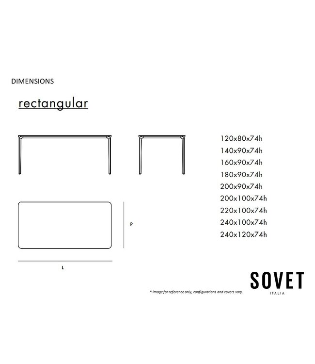 SLIM RECTANGULAR DINING TABLE.