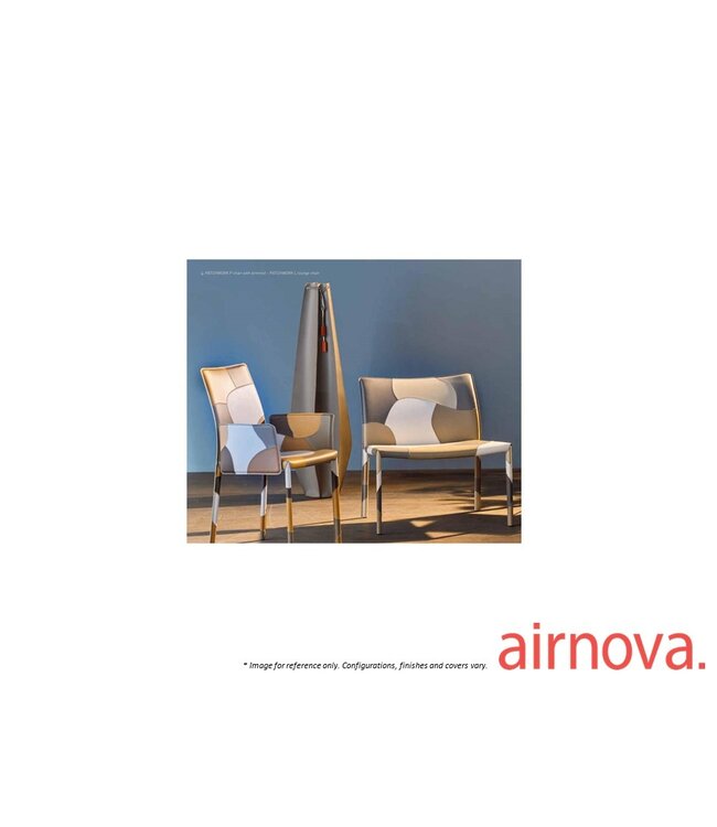 PATCHWORK COUNTER STOOL.