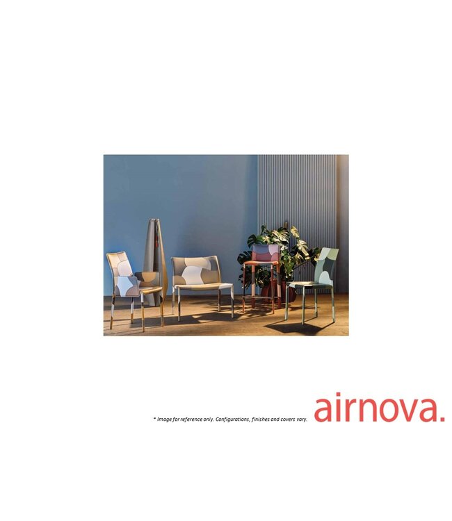 PATCHWORK LOUNGE CHAIR.