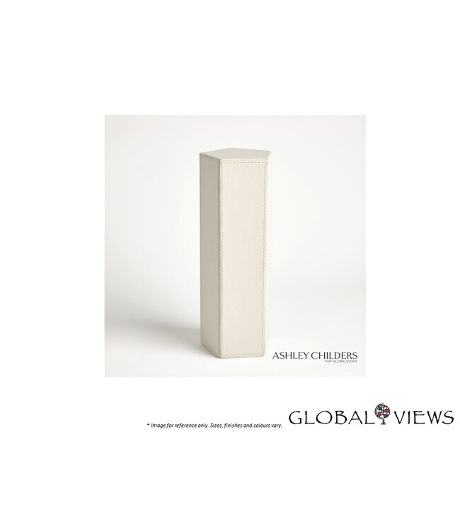 PENTAGONAL PRISM - MIST LEATHER.