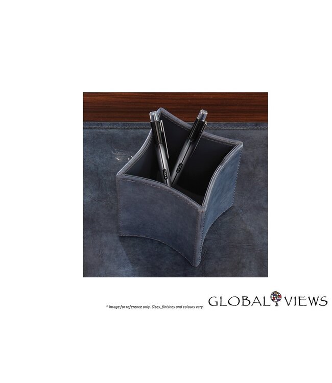 FOLDED PENCIL HOLDER.