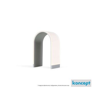 KONCEPT MR. N TABLE LAMP - SMALL SILVER.