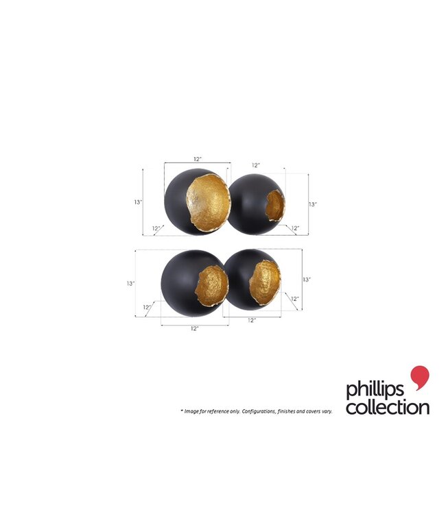 BROKEN EGG SET OF 4.