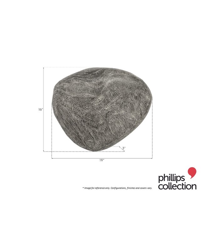 RIVER STONE WALL TILE GREY STONE - XL.