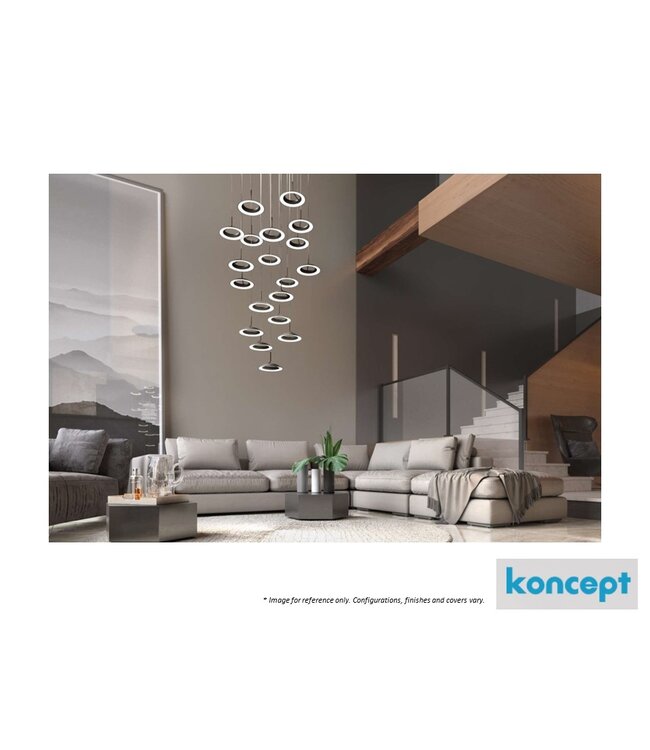 ROYYO CIRCULAR 6 PENDANT.