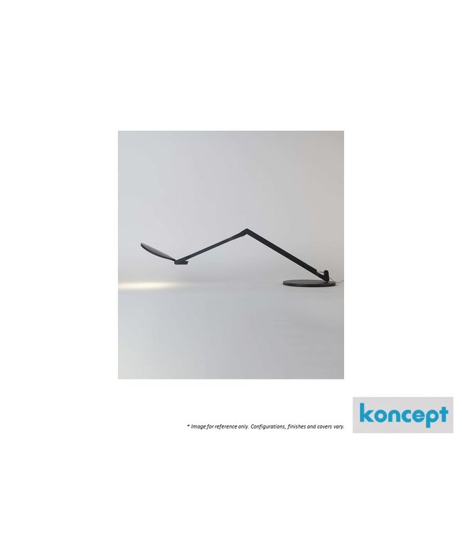 SPLITTY REACH TABLE LAMP - MATTE BLACK.