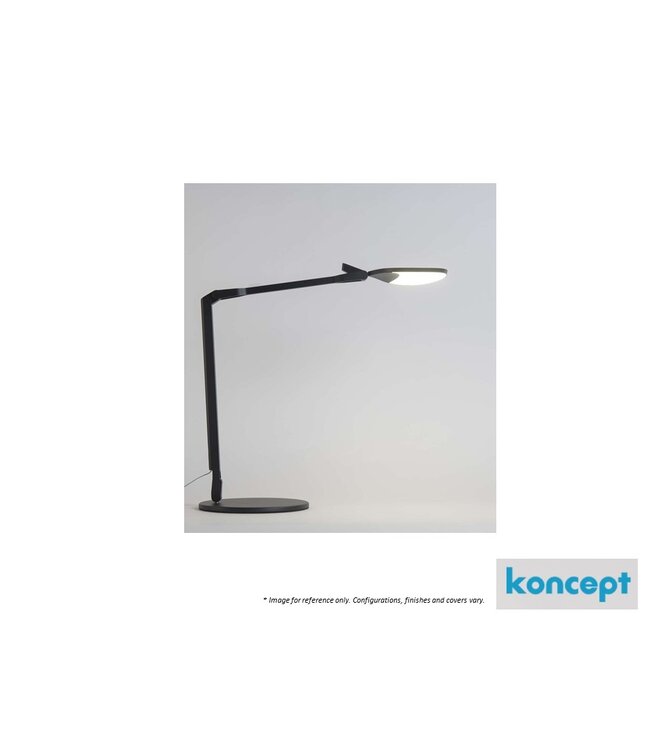 SPLITTY REACH TABLE LAMP - MATTE BLACK.