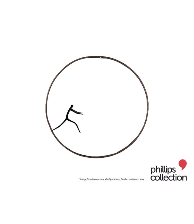 OLYMPIC FIGURE IN IRON RING BLACK.