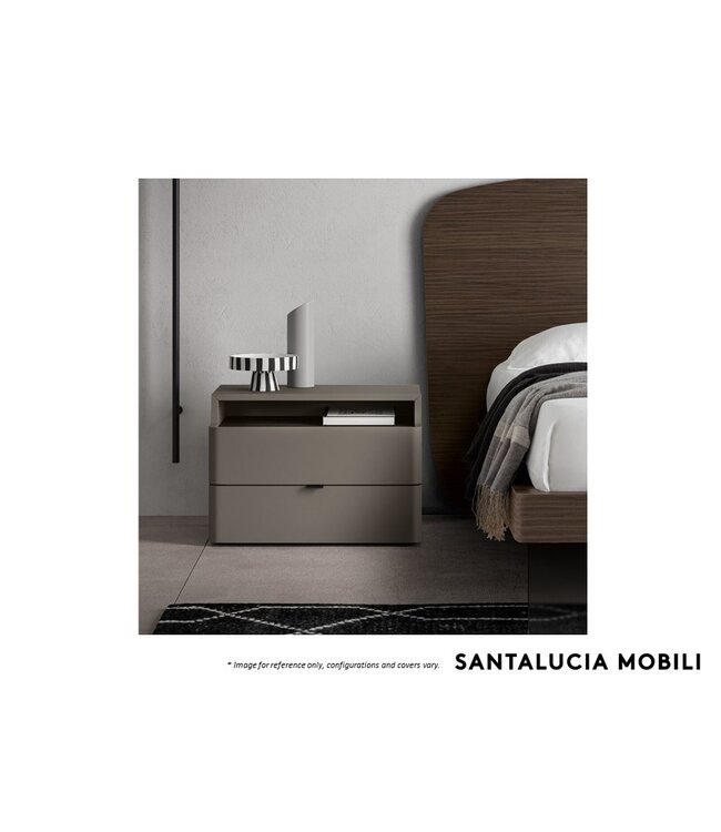 QUARZO NIGHTSTAND - ECO LIMO BEIGE GREY.