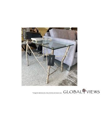 TWIG END TABLE - SILVER.